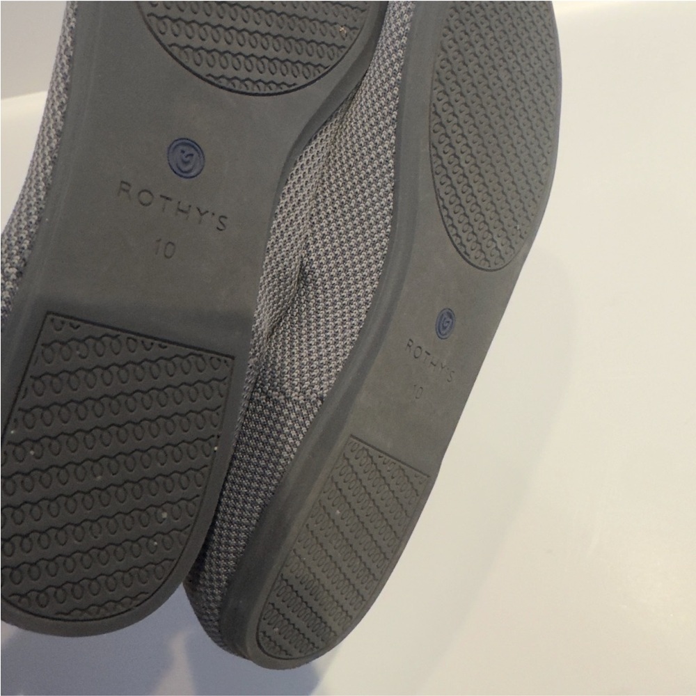Rothy's Women's The Flats Round Toe in Gray Size 10 - Picture 6 of 6